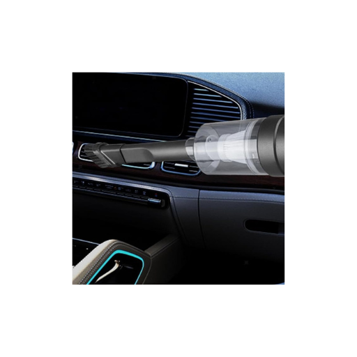 3-in-1 Mini Vacuum Cleaner with Blower & Suction | Portable Handheld Dust Cleaner with Washable Filter – USB Rechargeable in car interior